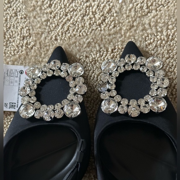 Zara black diamond heels - Picture 4 of 5